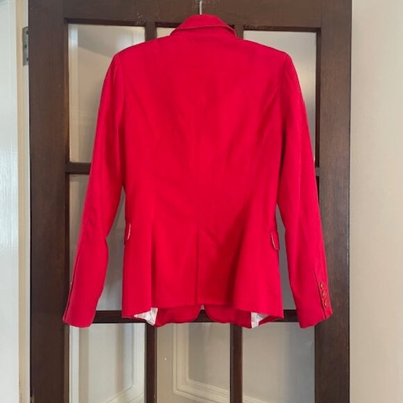 Arden B. Vintage Red Blazer, Size Medium - Picture 6 of 6